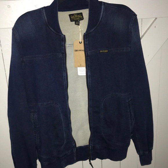True Religion runner jacket small